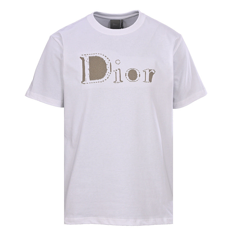 DIOR Tatami-Embroidered Short-Sleeve T-Shirt