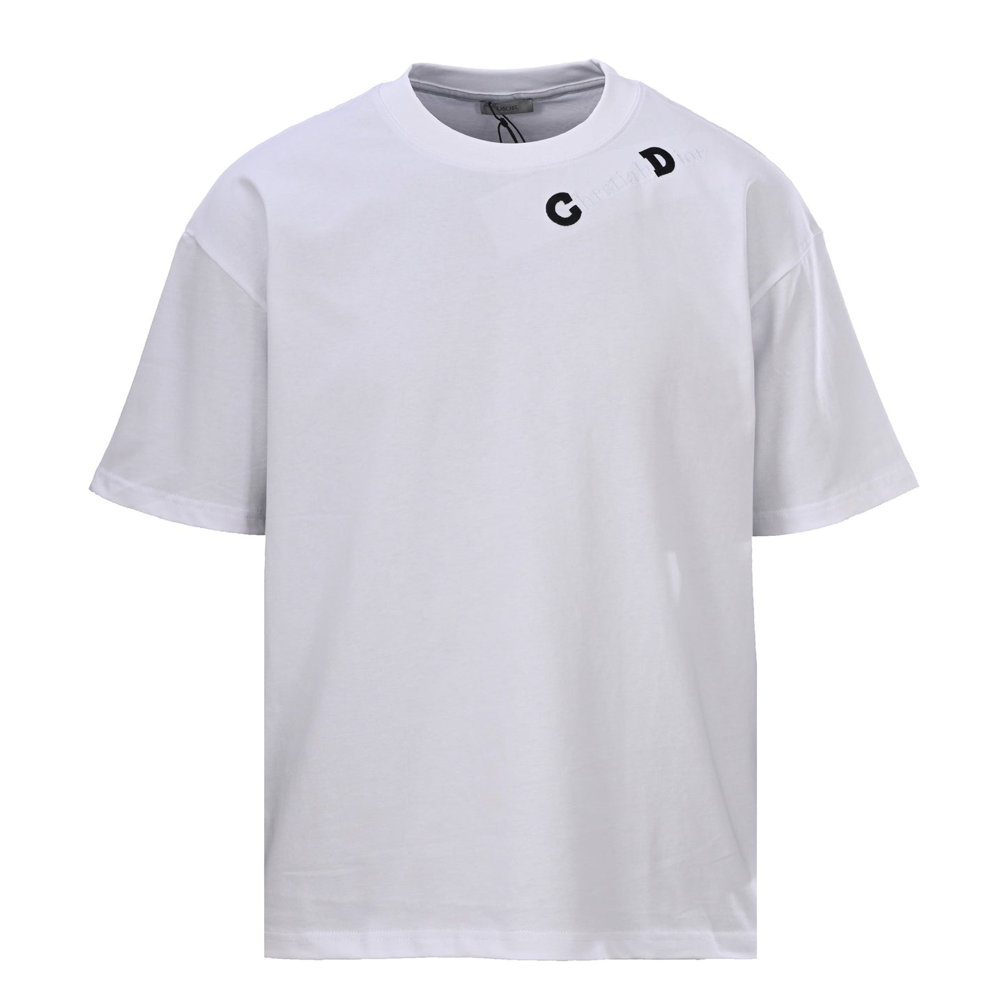 Dior T-Shirt with Embroidered Lettering