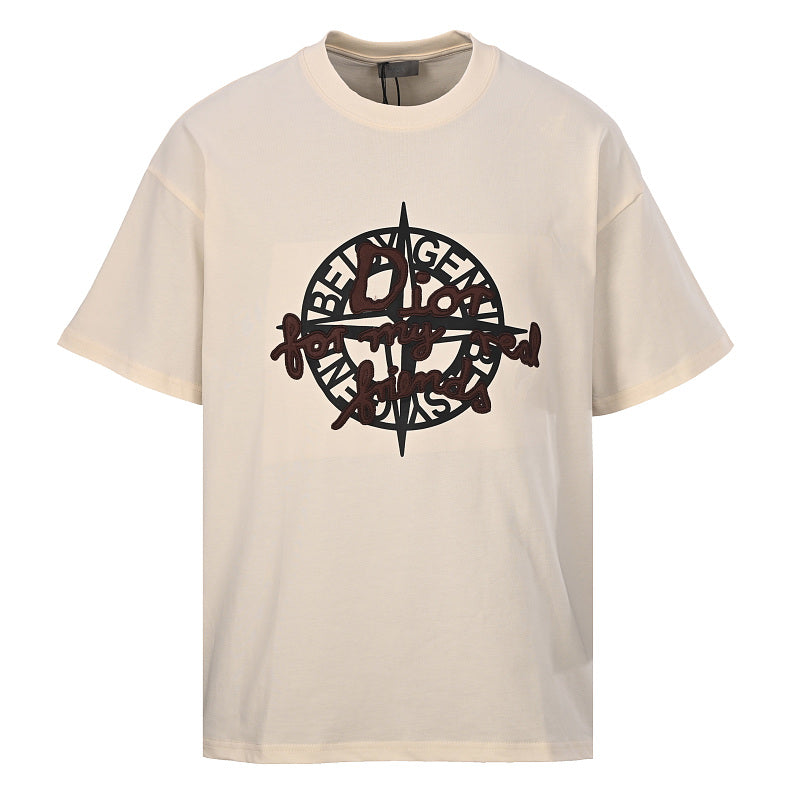 Dior Compass Short-Sleeve T-Shirt