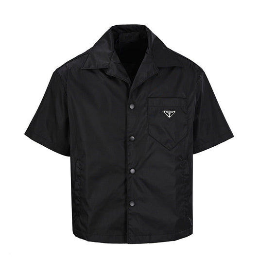 PRADA Nylon Pocket Short-Sleeve Shirt