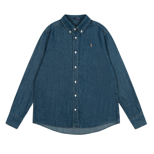 Ralph Lauren Long-Sleeve Denim Shirt